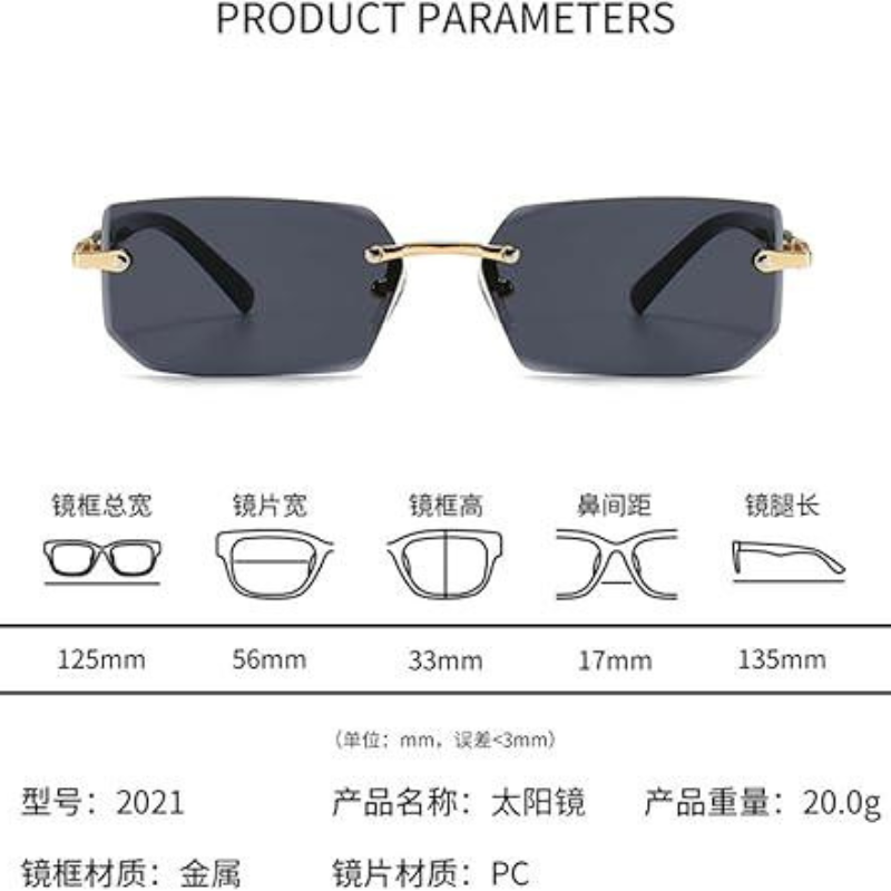Cartier Rimless sunglasses