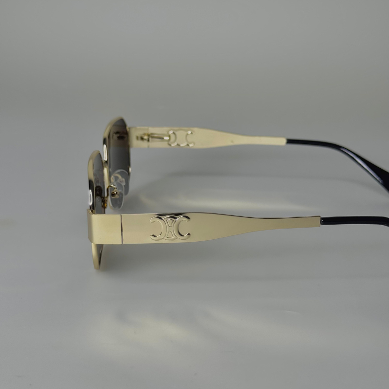 Luxury Gold Frame Square Sunglasses